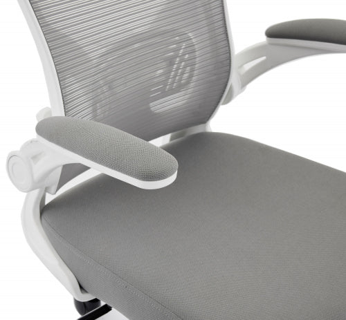 Breathable Mesh Adjustable Ergonomic Grey Office Swivel Chair