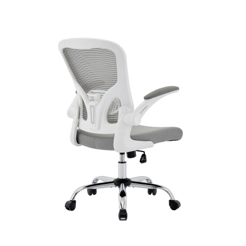 Breathable Mesh Adjustable Ergonomic Grey Office Swivel Chair