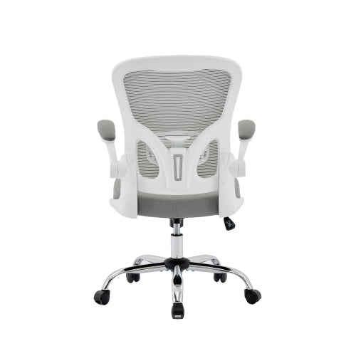 Breathable Mesh Adjustable Ergonomic Grey Office Swivel Chair
