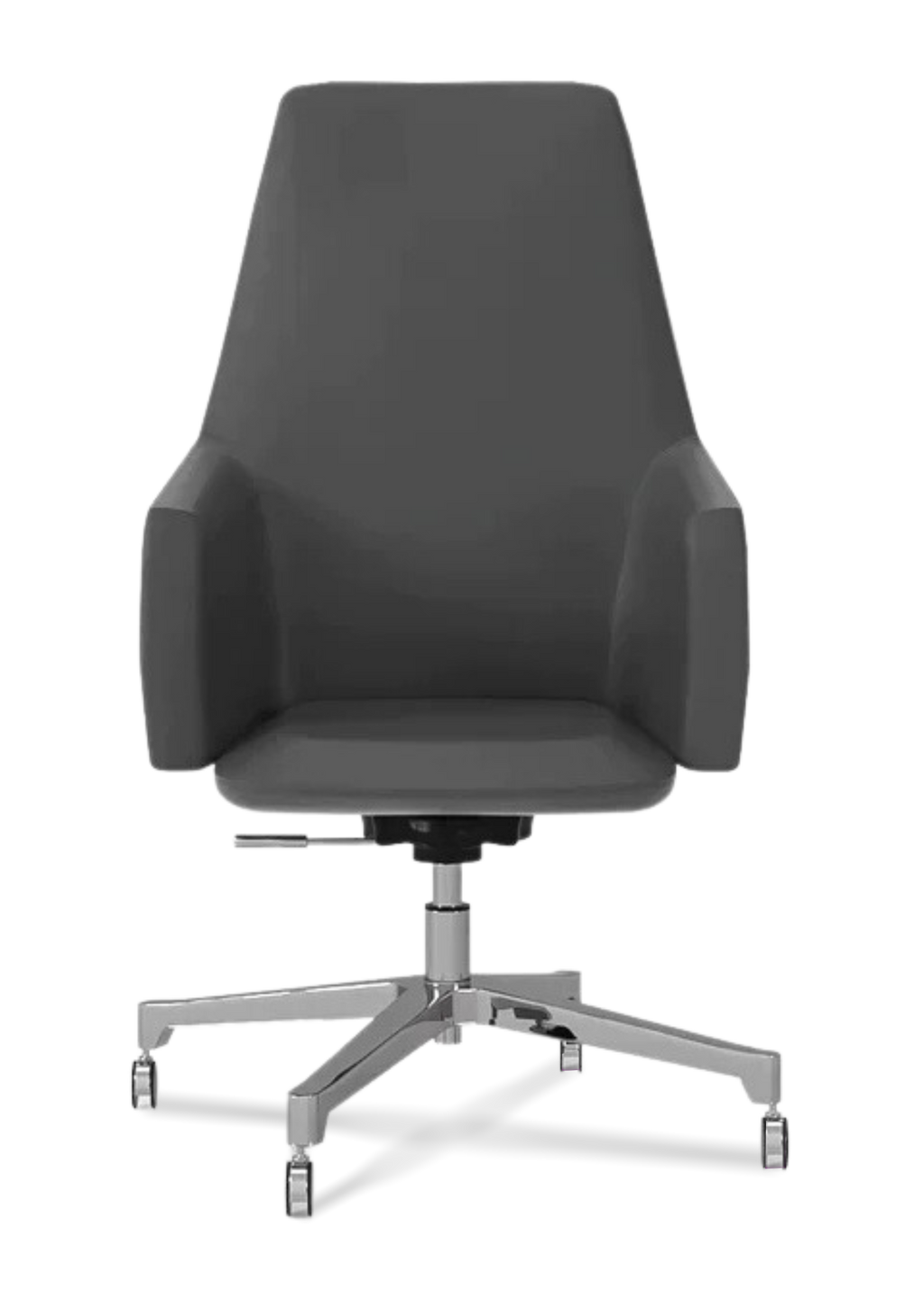 Curved Adjustable Height Office Chair