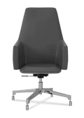 Curved Adjustable Height Office Chair