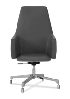 Curved Adjustable Height Office Chair