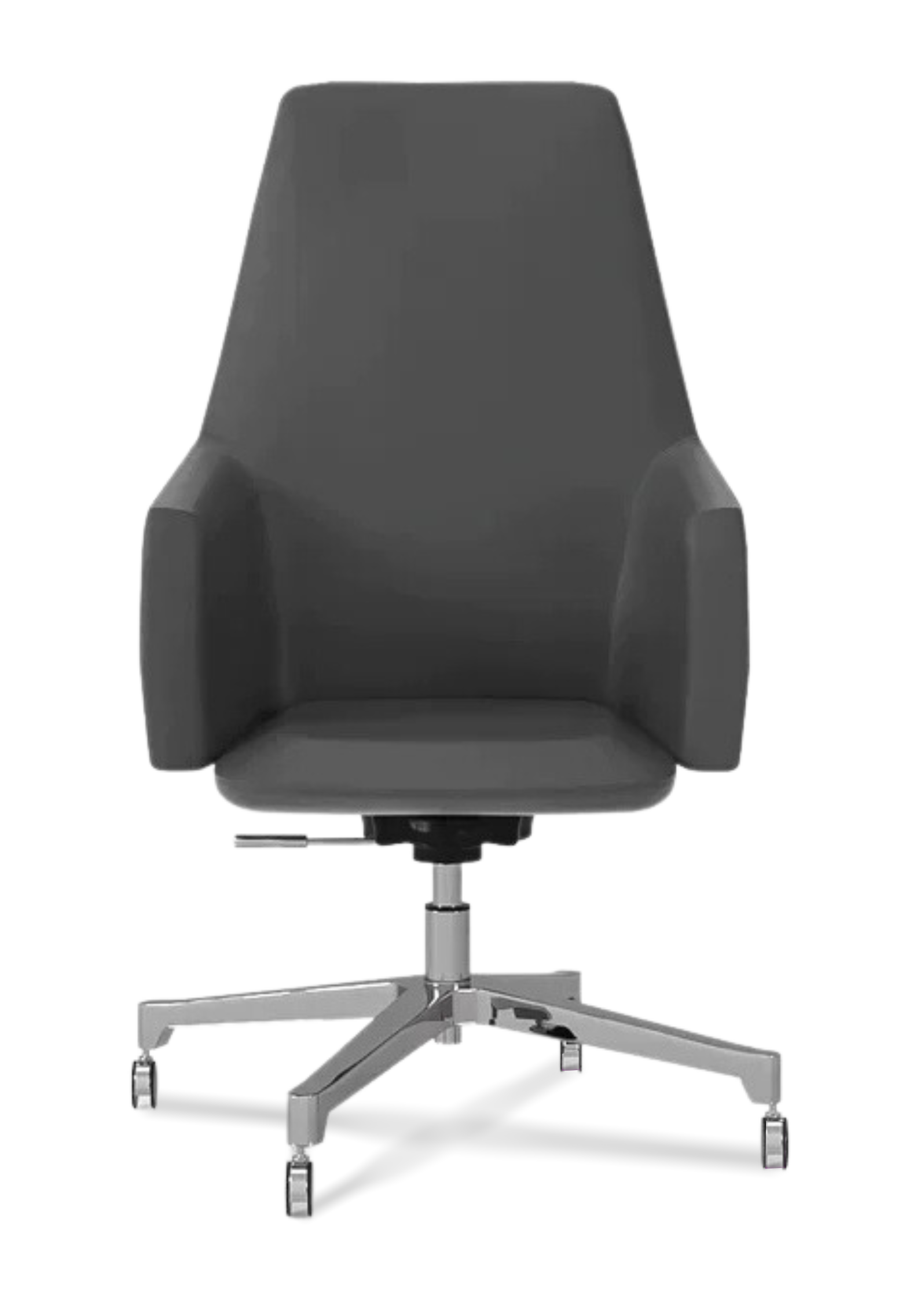Curved Adjustable Height Office Chair