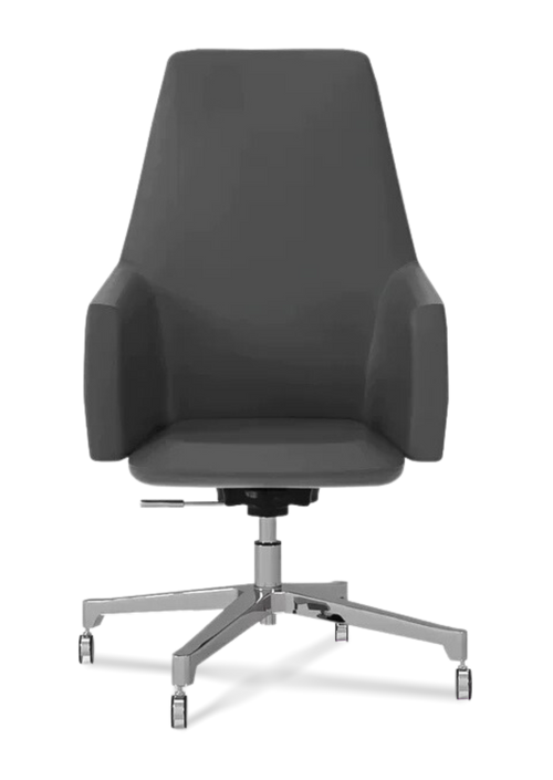 Curved Adjustable Height Office Chair