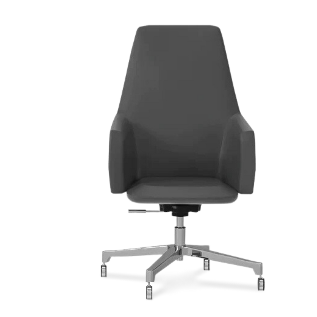 Curved Adjustable Height Office Chair