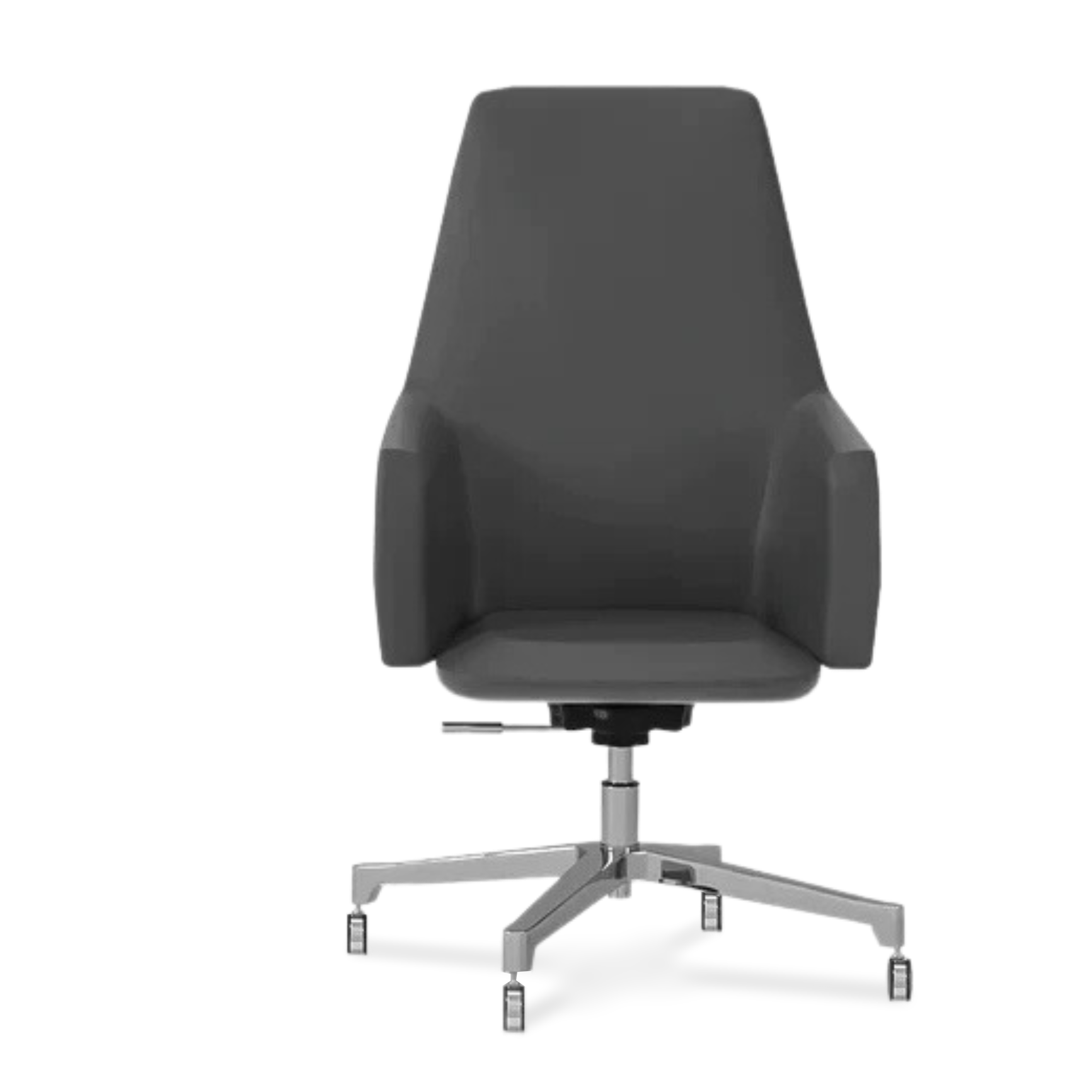Curved Adjustable Height Office Chair