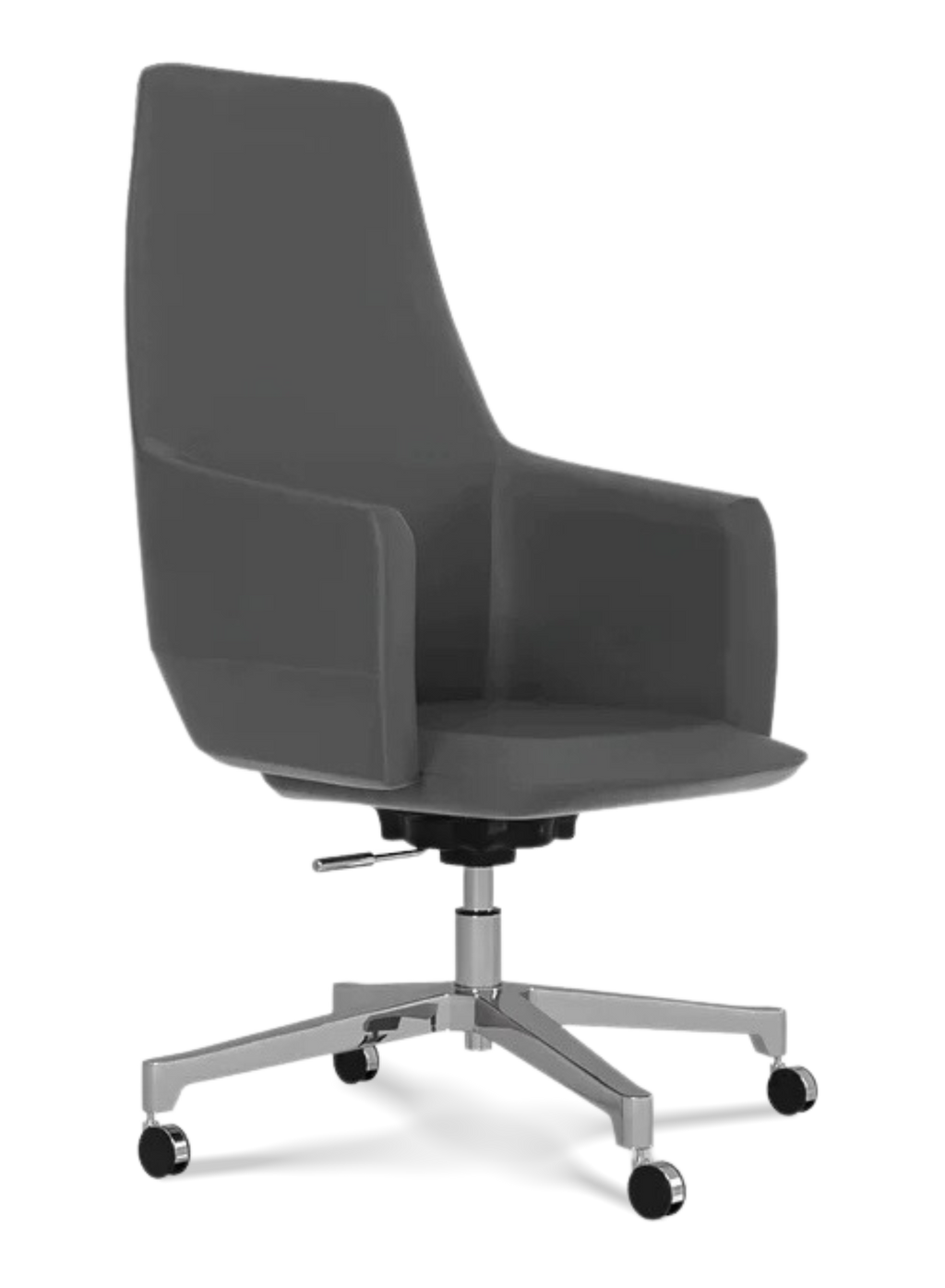 Curved Adjustable Height Office Chair