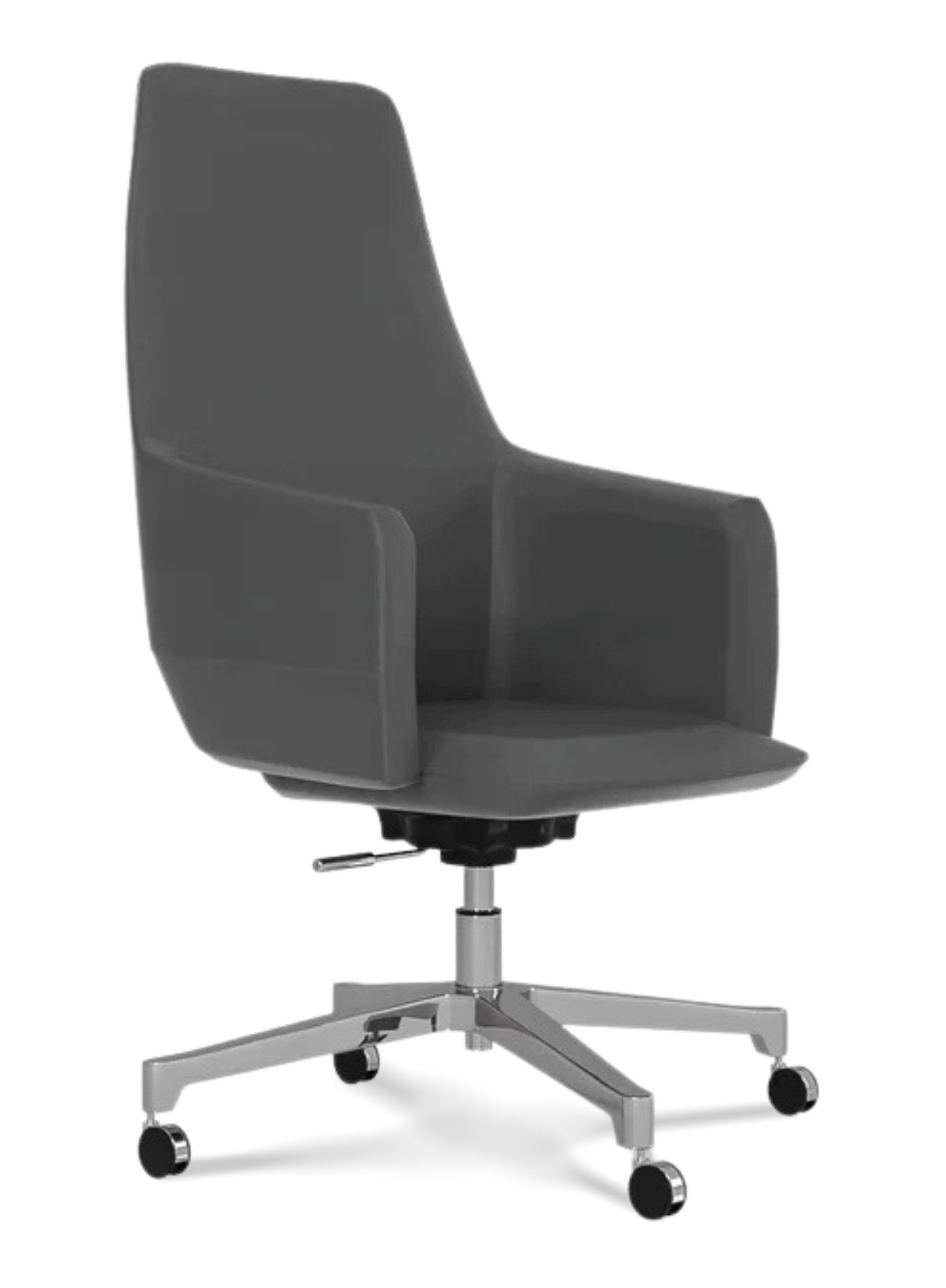 Curved Adjustable Height Office Chair