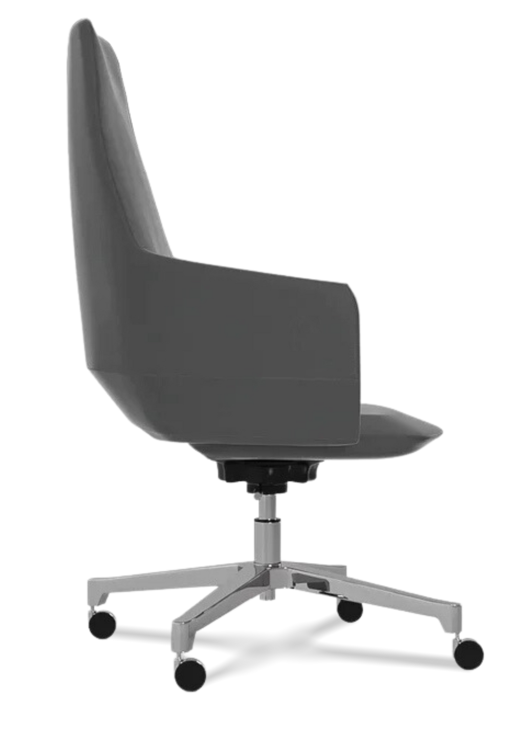 Curved Adjustable Height Office Chair