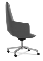 Curved Adjustable Height Office Chair