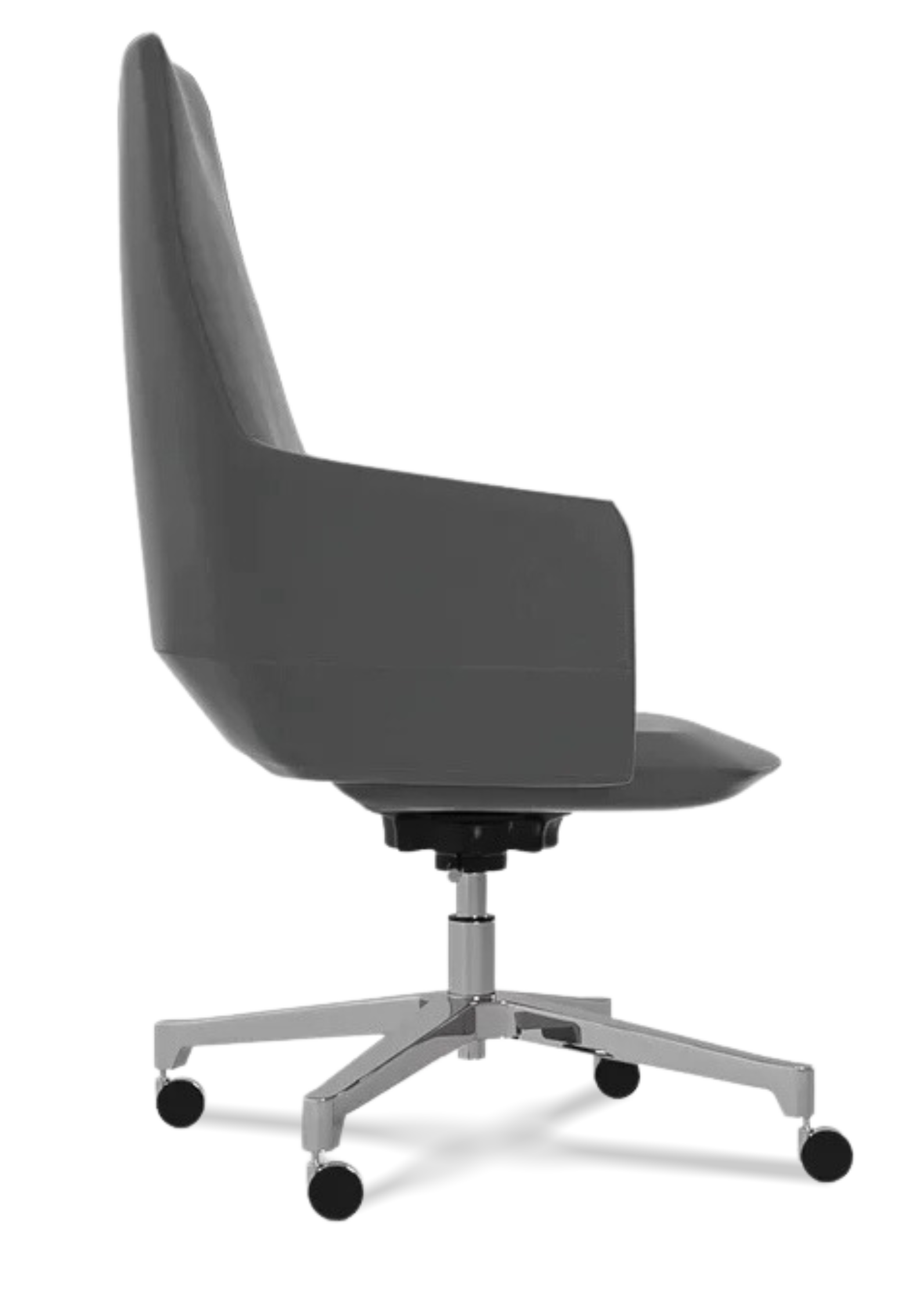 Curved Adjustable Height Office Chair