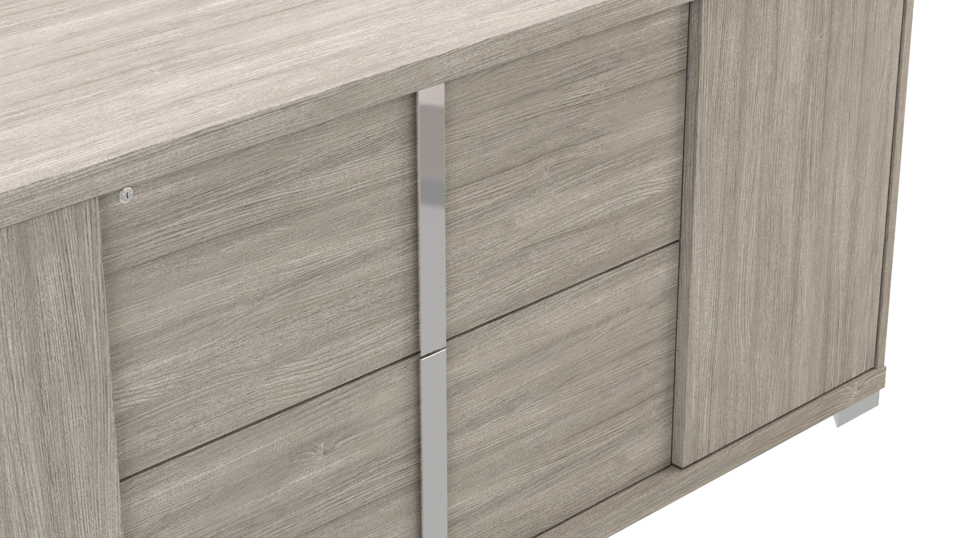 Wooden Bookcase for Office Documents Storage Cabinet