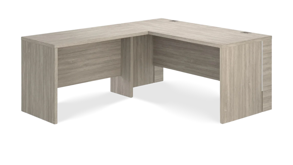 Simple Wooden Corner Desk